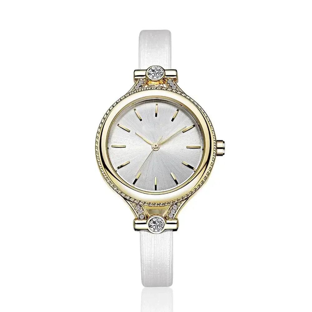 Женские модные кварцевые брендовые часы с кожаным ремешком повседневные наручные часы Изображение 0