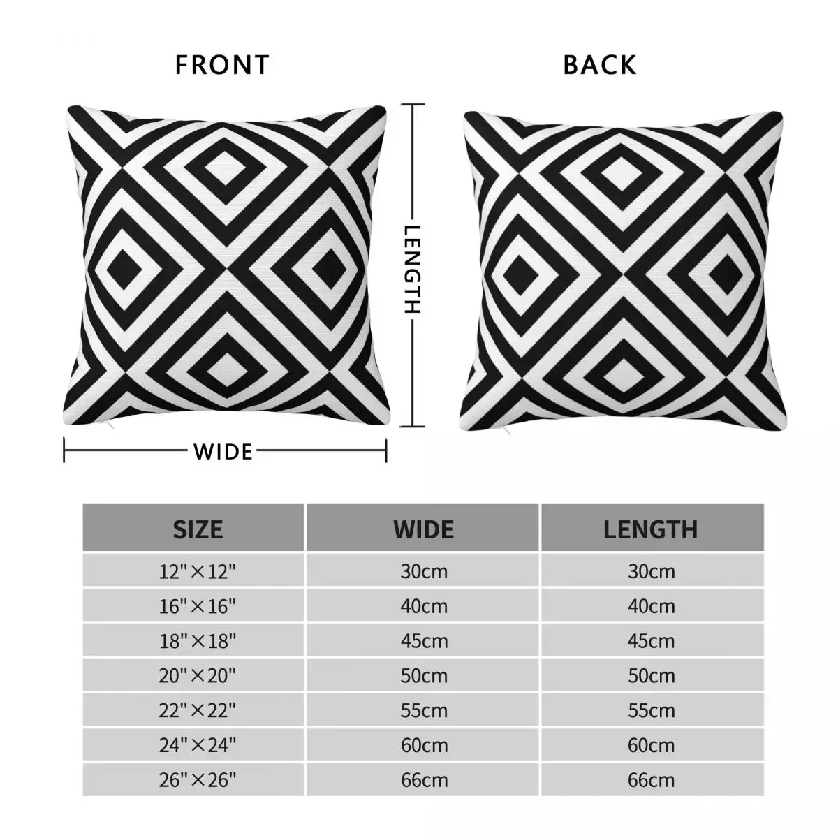 Геометрическая черно-белая линия, наволочка, чехол для подушек из полиэстера, удобная подушка, декоративные подушки для дивана, используемые Изображение 3